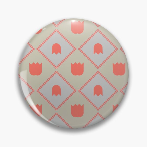 Item preview, Minimalist Coral Geometric Tile Pattern designed and sold by The Design KAD.