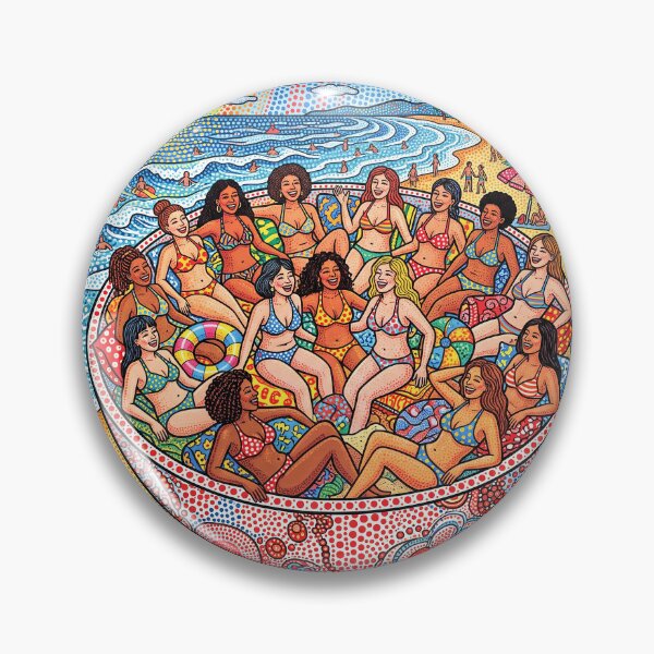 Item preview, Bowl Of Women In Bikinis designed and sold by Home Decor Art.