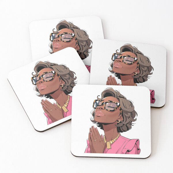 Item preview, Faith Over Everything Sticker | Praying Black Woman Sticker | Christian Die Cut Decal for Journal & Water Bottle designed and sold by overcomercrafts.