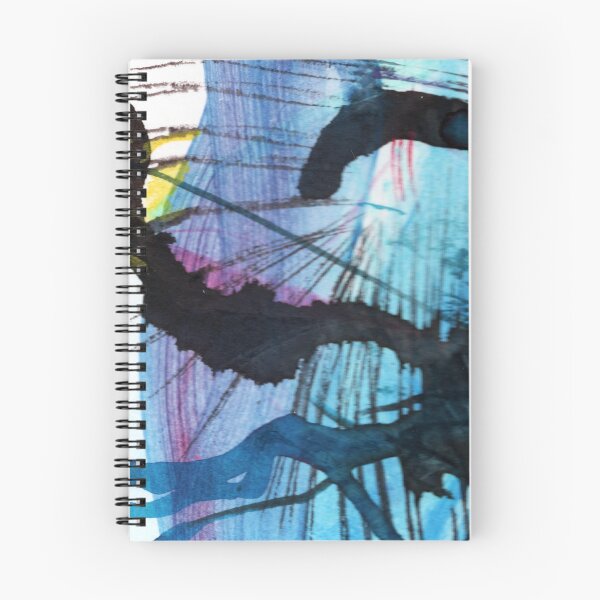 Item preview, Colourful expressive abstract 7 designed and sold by helengarvey.