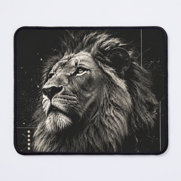 Item preview, Lion Portrait | Minimal Animal Art designed and sold by LeonixPrint.