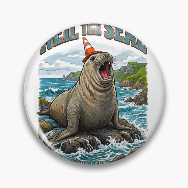 Item preview, Neil the Seal designed and sold by TeeARTHY.