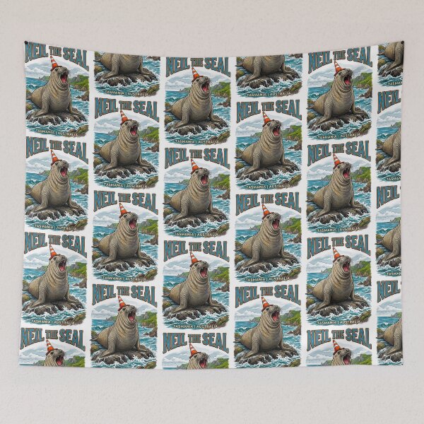 Item preview, Neil the Seal designed and sold by TeeARTHY.