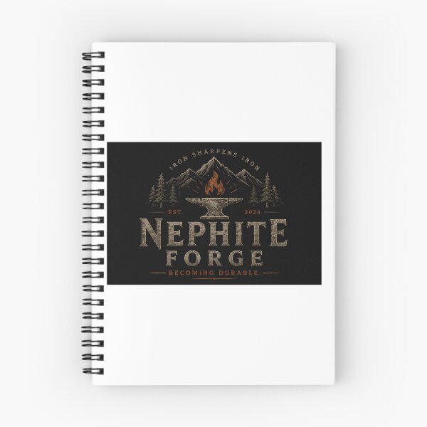 Item preview, Nephite Forge | Becoming Durable | Heritage Forge Mountain Logo designed and sold by RogueDuffy.