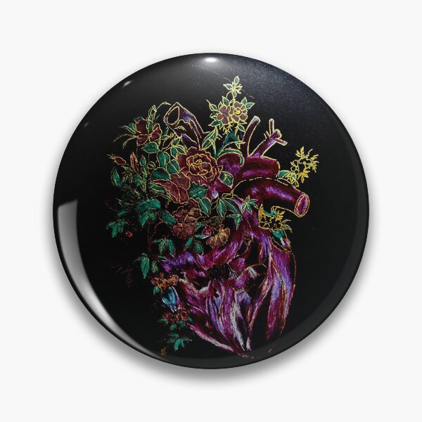 Item preview, Blooming Anatomical Heart designed and sold by K.Art-Avato ⭐.