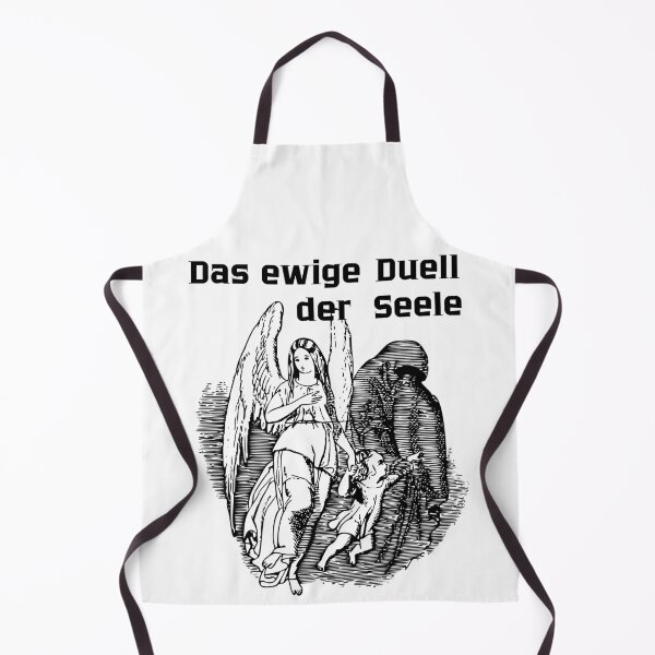 Item preview, Das Ewige Duell Der Seele Medieval Woodcut Art designed and sold by AhmadAnnaPrints.