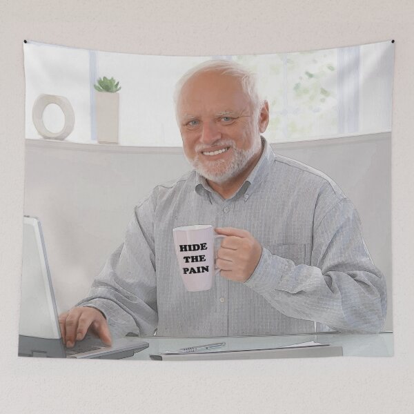 Item preview, Hide the Pain designed and sold by RadCoolguy.