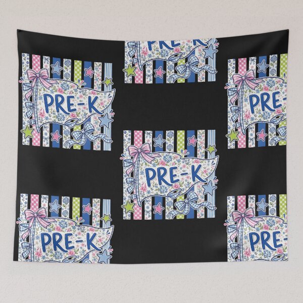 Item preview, Pre-K Coquette Floral Bow Back to School Teacher Cute Aesthetic designed and sold by MAPDDesigns.