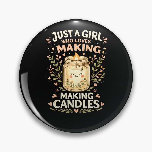 Item preview, Just A Girl Who Loves Making Candles Cute Candle Maker Design designed and sold by brighiinfo.