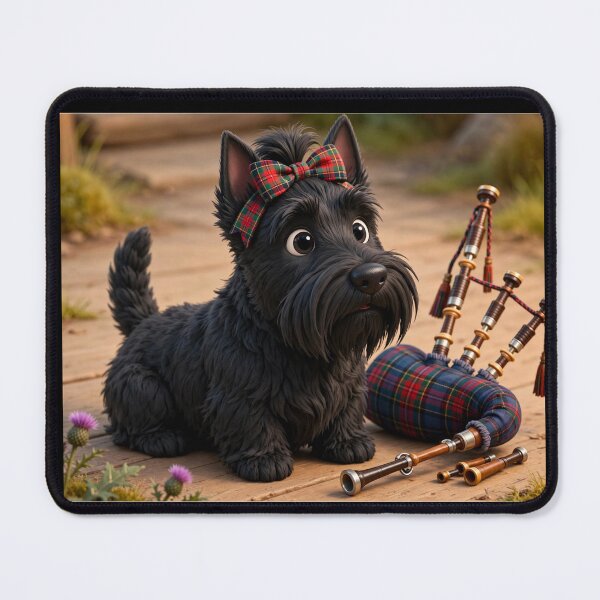 Item preview, Scottish Terrier BAGPIPE PLAYER designed and sold by SmARTNiki.