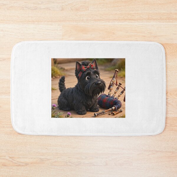 Item preview, Scottish Terrier BAGPIPE PLAYER designed and sold by SmARTNiki.