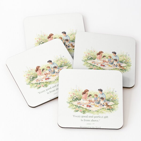 Item preview, Every Good and Perfect Gift | James 1:17 Scripture Art designed and sold by BCapybara.