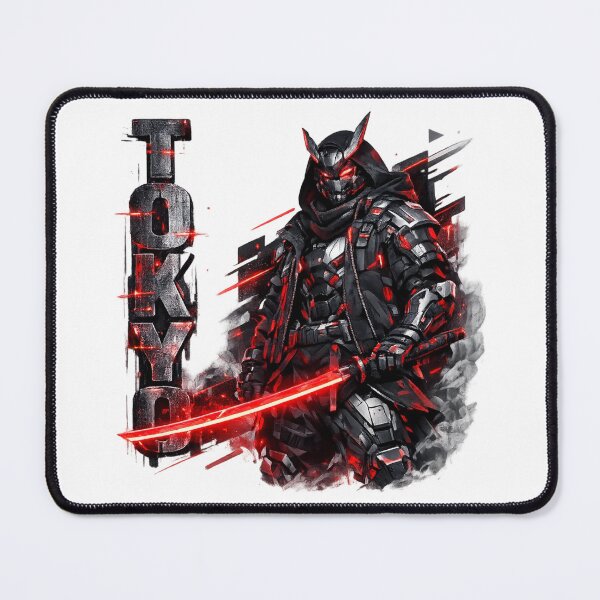 Item preview, Başlık: Cyber Samurai Tokyo Aesthetic Mecha Streetwear designed and sold by Samael&.