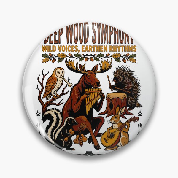 Item preview, Woodland Animal Folk folk music  designed and sold by TeeARTHY.