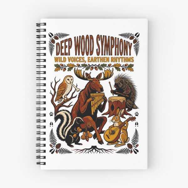 Item preview, Woodland Animal Folk folk music  designed and sold by TeeARTHY.