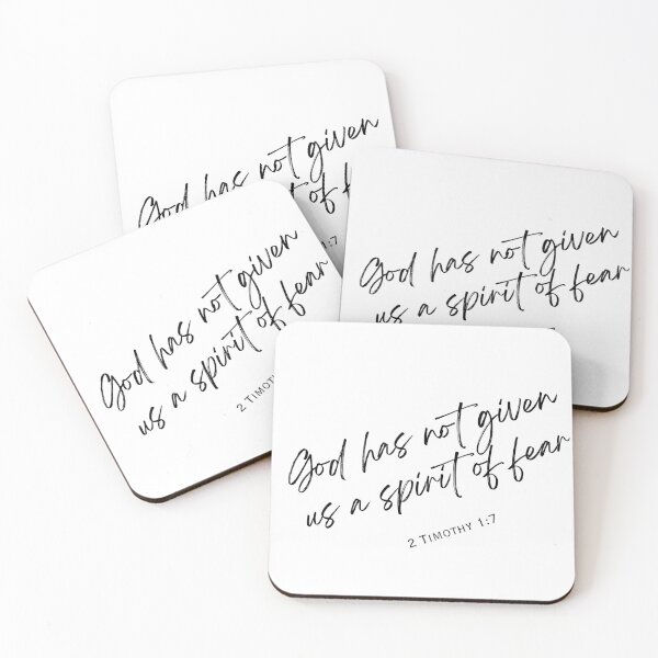 Item preview, Spirit of Fear 2 Timothy 1:7 designed and sold by MainEventMedia.