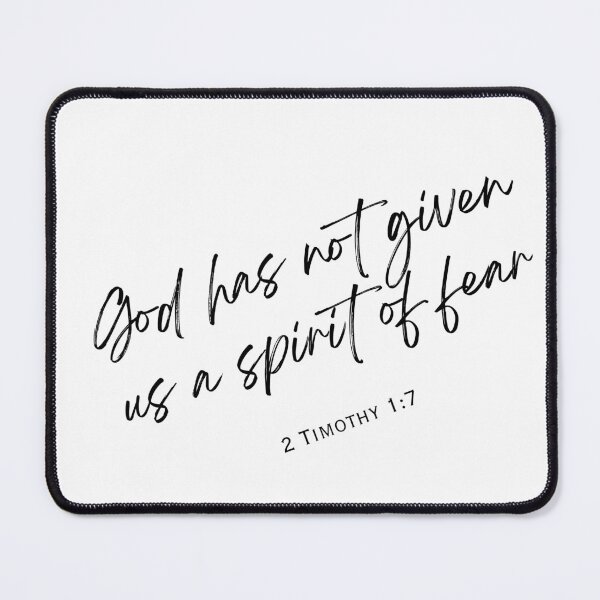 Item preview, Spirit of Fear 2 Timothy 1:7 designed and sold by MainEventMedia.