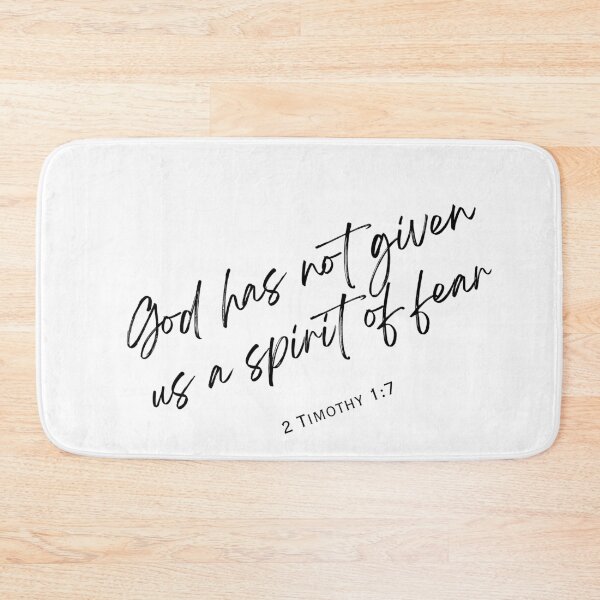 Item preview, Spirit of Fear 2 Timothy 1:7 designed and sold by MainEventMedia.