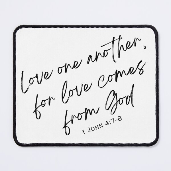 Item preview, Love One Another 1 John 4:7-8 designed and sold by MainEventMedia.