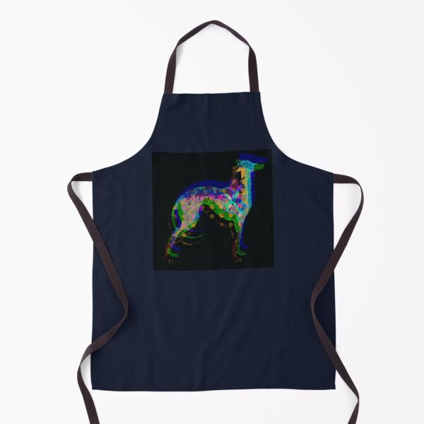 Item preview, Vibrant Neon Glitch Sighthound Dog | Chromatic Beasts Series designed and sold by MikZviagin.