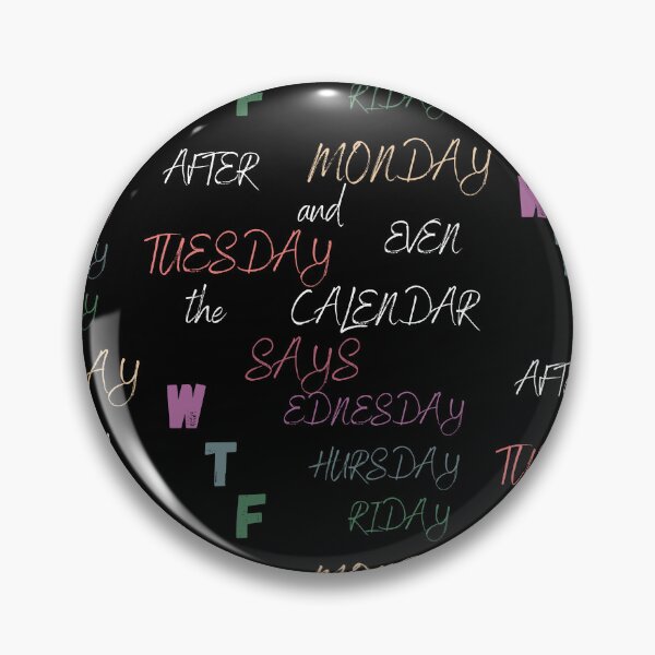 Item preview, Even The Calendar Says WTF Funny Office Humor  designed and sold by ZetkArt.