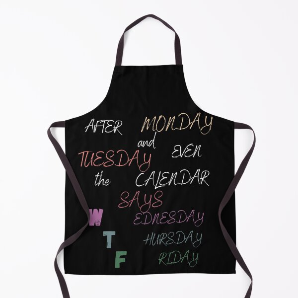 Item preview, Even The Calendar Says WTF Funny Office Humor designed and sold by ZetkArt.