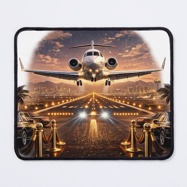 Item preview, Luxury Private Jet Landing T-Shirt Design – Premium Aviation Graphic | Transparent PNG for Hoodies & Apparel designed and sold by Lifehackerplus1.