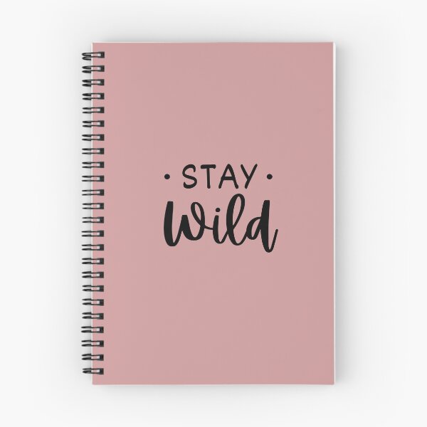 Item preview, Stay Wild Typography Design | Minimalist Nature Quote designed and sold by Rush2Buy.