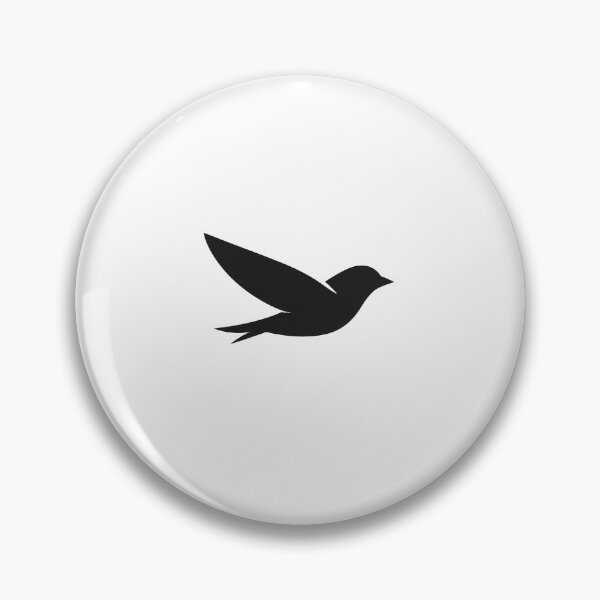 Item preview, Minimal Flying Bird Silhouette designed and sold by Le Grand Requin.