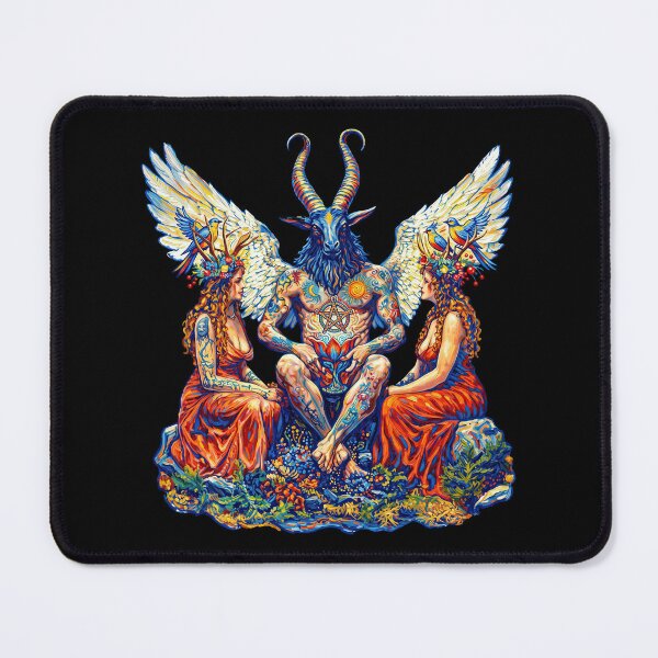 Item preview, Baphomet Mythical Demon Gothic Occult designed and sold by TeeARTHY.