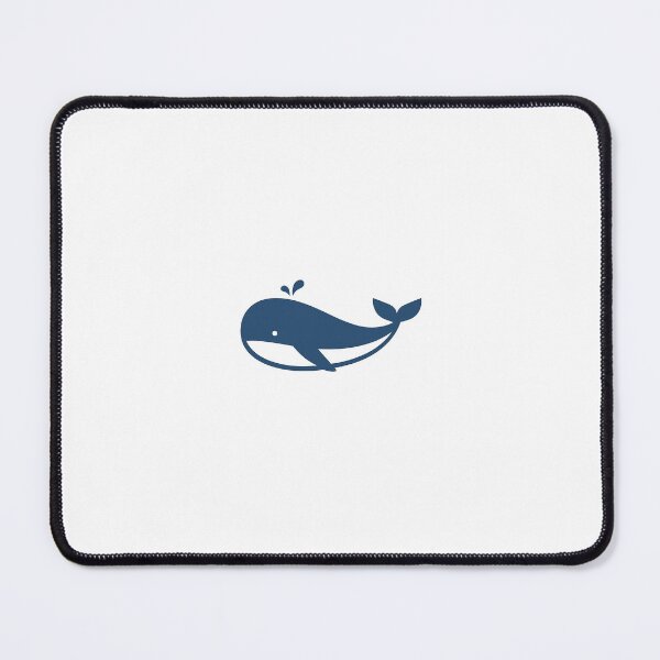 Item preview, Minimalist Geometric Whale Icon designed and sold by Le Grand Requin.