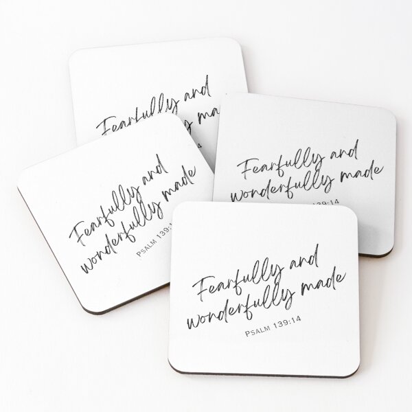 Item preview, "Fearfully and wonderfully made" — Psalm 139:14. designed and sold by MainEventMedia.