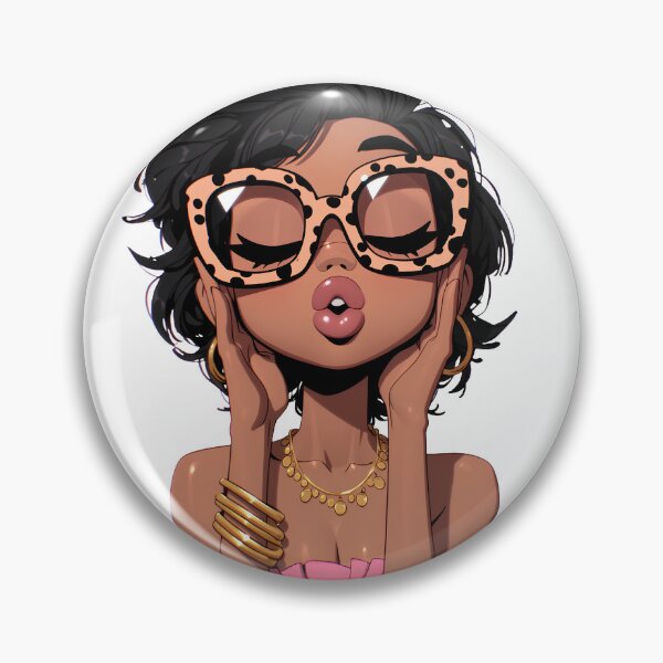 Item preview, Walking By Faith Sticker | Stylish Christian Black Woman | Prayer Die Cut Sticker for Bible, Laptop & Journal designed and sold by overcomercrafts.