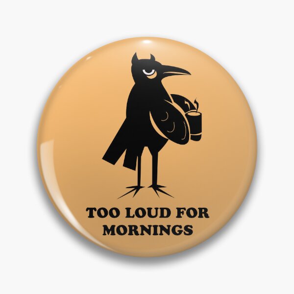 Item preview, Gothic rock - a crow drinking coffee designed and sold by beboplab.