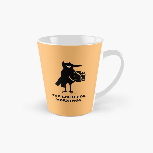 Item preview, Gothic rock - a crow drinking coffee designed and sold by beboplab.