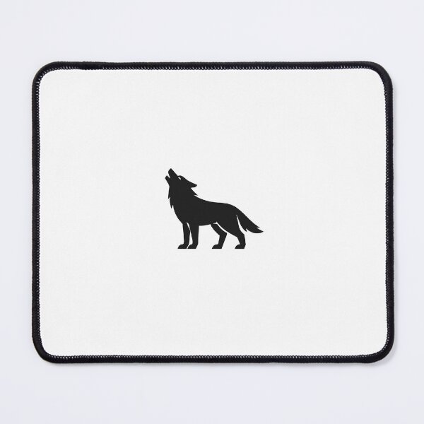 Item preview, Modern Bold Wolf Silhouette designed and sold by Le Grand Requin.