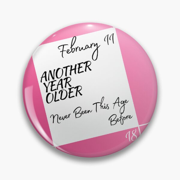 Item preview, February 11th birthdays designed and sold by serenebookworm.
