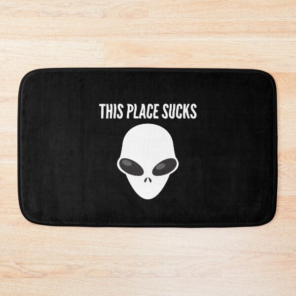 Item preview, This Place Sucks Alien Head | Aliens Lazy Halloween Costume designed and sold by JFFStore.