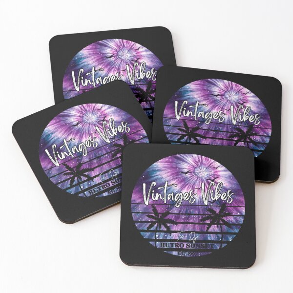 Item preview, Vintage Vibes Cosmic Sunset Palm Trees designed and sold by Vintages Vibes.