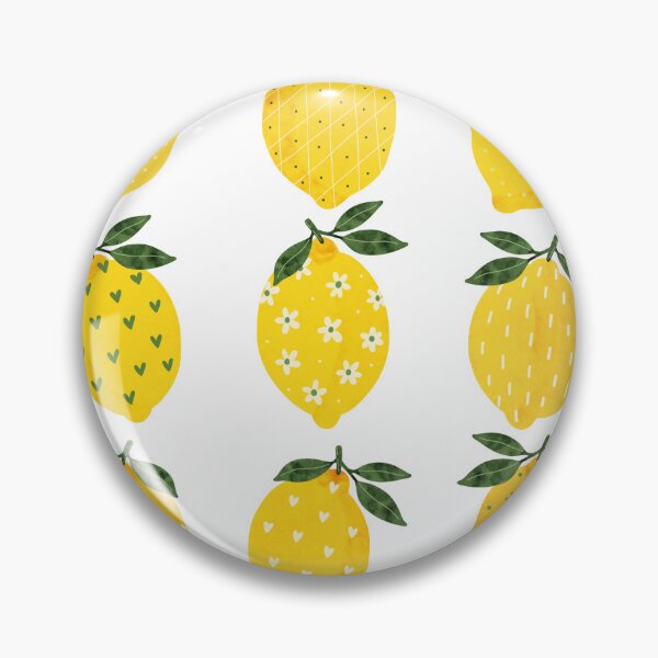 Item preview, Watercolor Lemon Pattern Collection | Cute Citrus Botanical Illustration designed and sold by GracefulbyElmes.