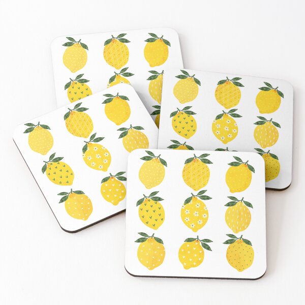 Item preview, Watercolor Lemon Pattern Collection | Cute Citrus Botanical Illustration designed and sold by GracefulbyElmes.