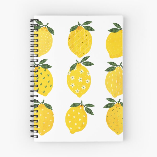 Item preview, Watercolor Lemon Pattern Collection | Cute Citrus Botanical Illustration designed and sold by GracefulbyElmes.
