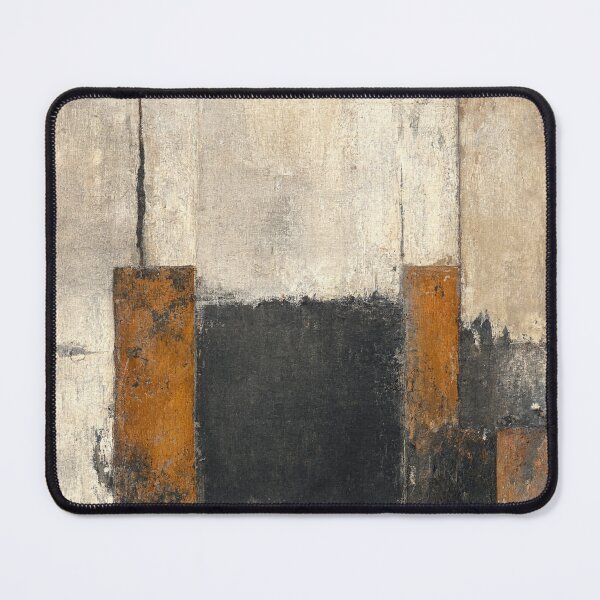 Item preview, Rust and Stone Abstract Geometry designed and sold by Edge Of The Easel.