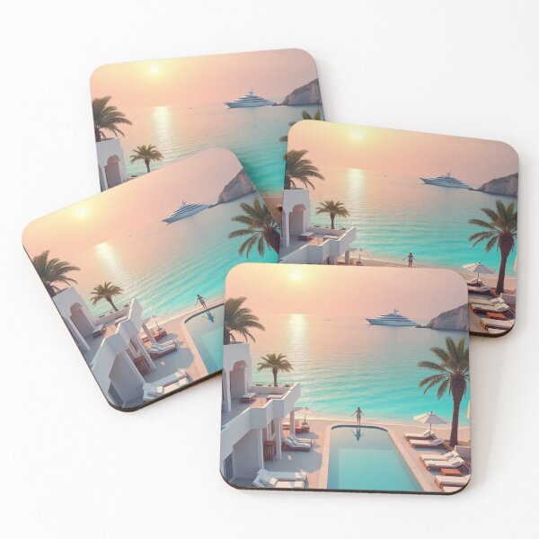 Item preview, Mediterranean Luxury Ibiza White Party Luxury Sunset Resort designed and sold by piketo.
