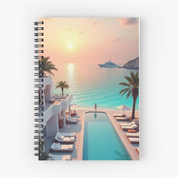 Item preview, Mediterranean Luxury Ibiza White Party Luxury Sunset Resort designed and sold by piketo.