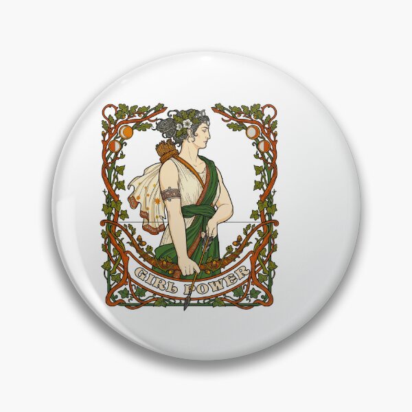 Item preview, Girl Power Goddess Artemis Greek Mythology Feminist  designed and sold by TeeARTHY.