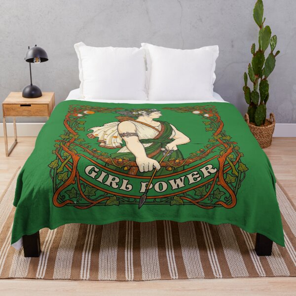 Item preview, Girl Power Goddess Artemis Greek Mythology Feminist designed and sold by TeeARTHY.