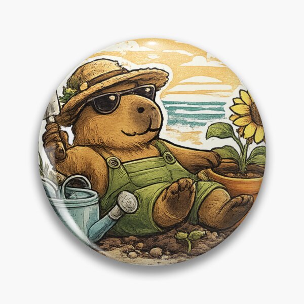 Item preview, Gardena capybara designed and sold by Cherrydesign89.