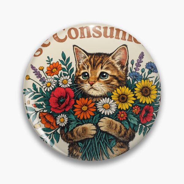 Item preview, Retro Cat Rage Flower Bouquet Shirt designed and sold by Retro Rascals Co..