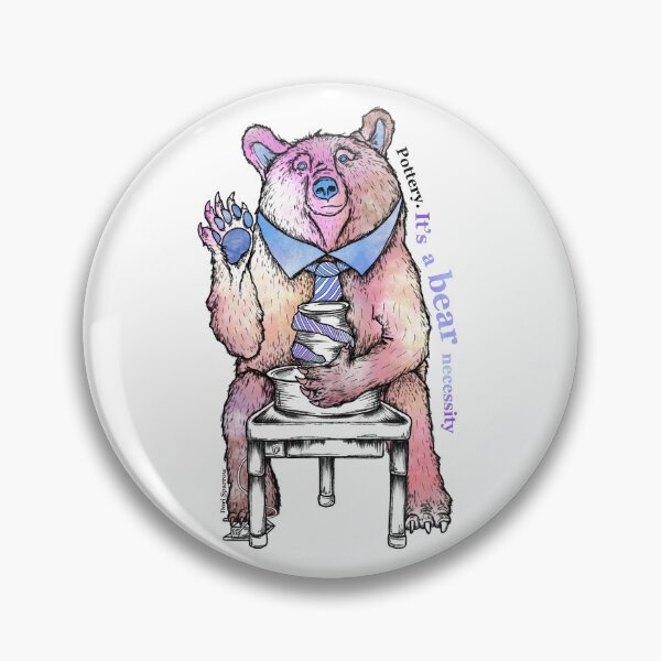 Item preview, Pottery, a bear necessity designed and sold by Dori Sparrow.